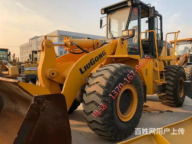个人二手装载机转让，柳工50CN现货出售 - 图片 4