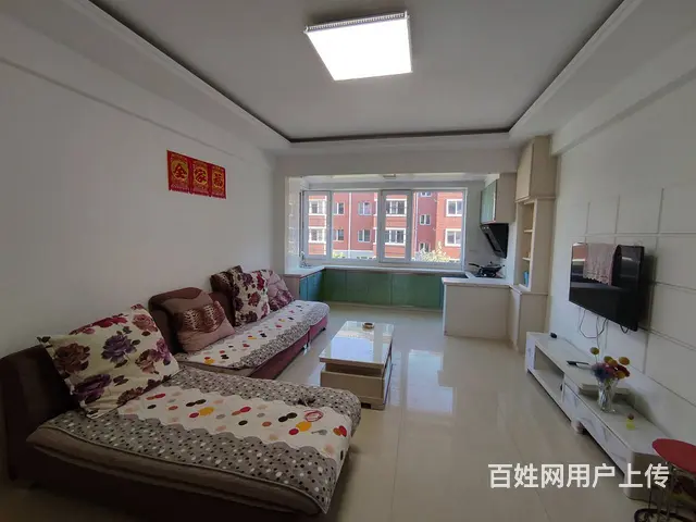 豪德鑫丰园北区3楼78平2室一厅拎包住 - 图片 1
