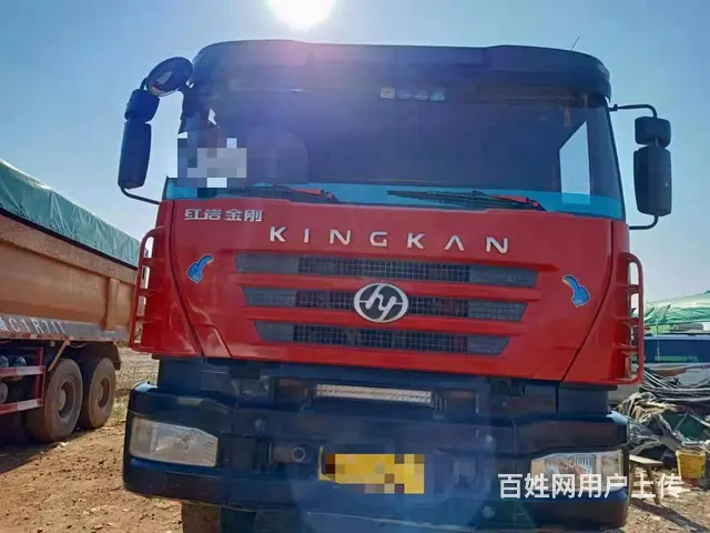 国四5米8货箱红岩金刚后八轮自卸车336马力 - 图片 2