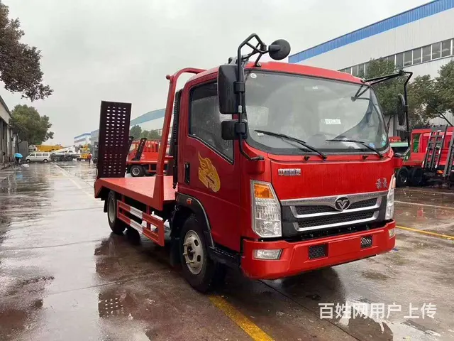 渭南重汽豪曼国五蓝牌平板运输车 上户无忧 - 图片 5