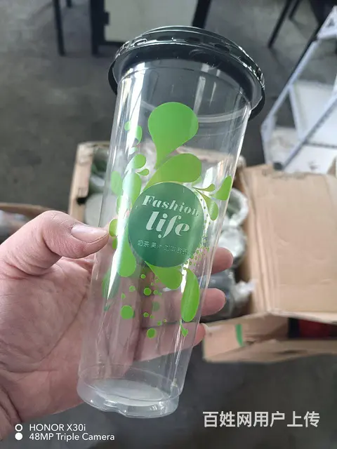 全新美式打包餐盒，水吧700ml带盖杯 - 图片 8