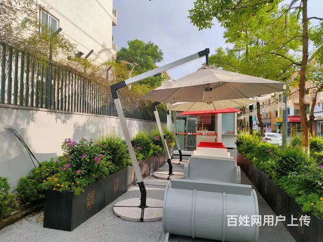 成都庭院伞，岗亭伞定制生产批发四川省内 - 图片 6