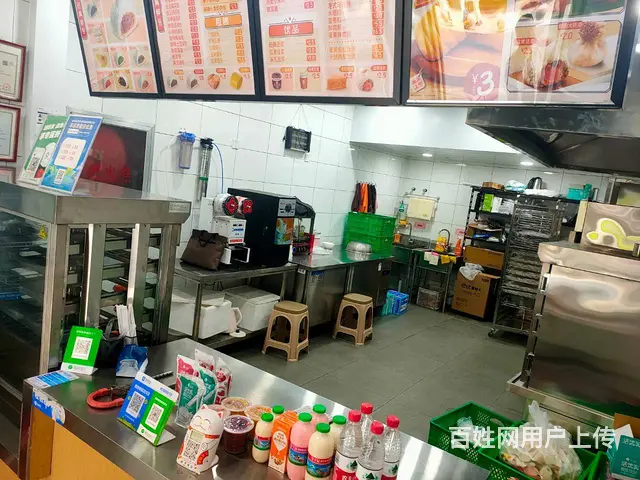 余杭良渚双小区正门口巴比馒头早餐店转让 - 图片 3