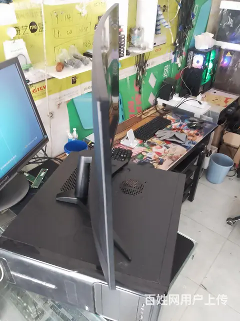【搞定了！】27寸AOC曲屏无边框显示器，9成新 - 图片 2