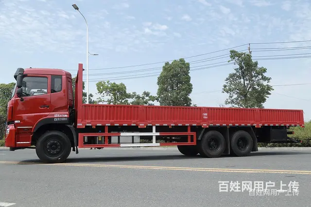 九米六国六后八轮平板式货车 厂家巨惠全国热销 - 图片 12