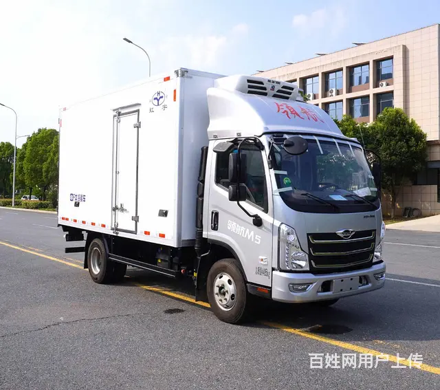 杭州国六福田4.2米牛羊肉冷冻冷藏车哪里有买 - 图片 4