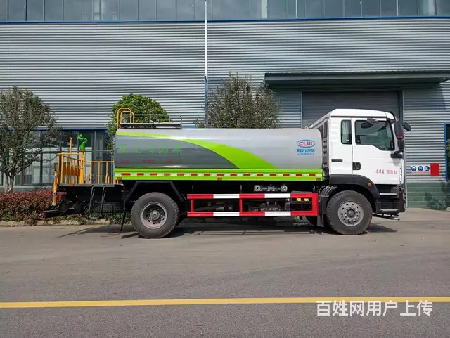 雾炮洒水车国六重汽汕德卡15方洒水车　全国分期包上 - 图片 5
