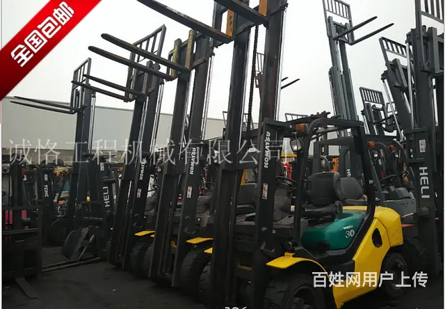 二手合力电动叉车，工厂车间静音环保2吨电瓶叉车包邮 - 图片 10