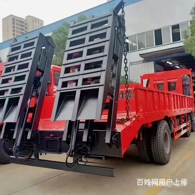 黄牌解放J6小三轴平板拖车 平板运输车 功能多 - 图片 3