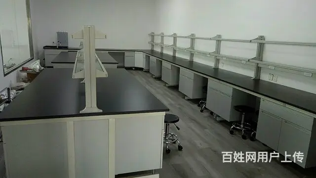 钢木实验台实验室边台边柜试验台工作台实验室操作台实 - 图片 3