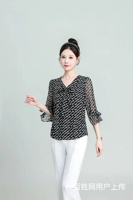 春梦伊人春秋季汉派小衫品牌女装折扣尾货 - 图片 4