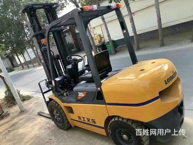 二手废纸棉花搬运叉车转让，合肥合力3吨柴油叉车销售 - 图片 2