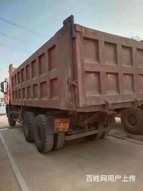 国五 二手上汽红岩杰狮后八轮自卸车 390马力 - 图片 6