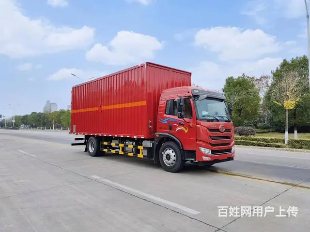 解放6.8米烟花爆竹厢式运输车可做隐形翼展 - 图片 7