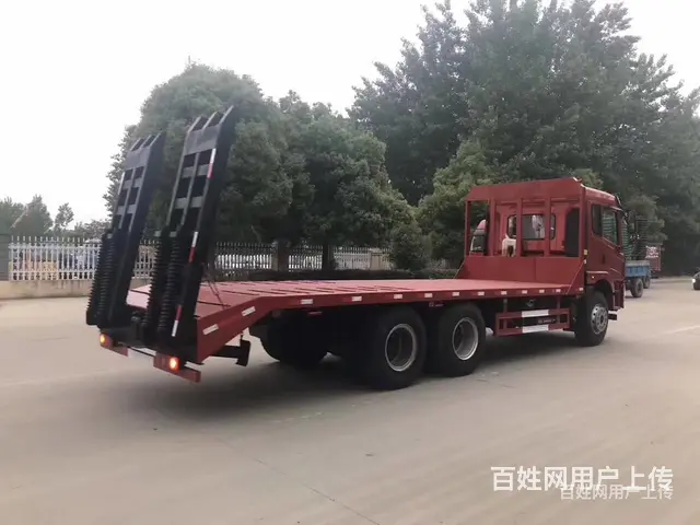 拉165挖机挖机拖板车 平板车 厂家销售点 - 图片 8