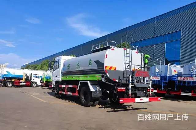 国六绿化12方洒水车 12吨工地雾炮灭尘车 包送车 - 图片 12