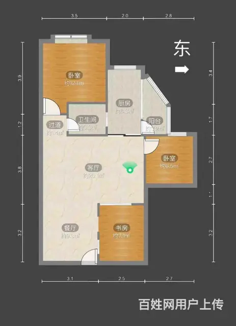 低市价30W 急售12小九中人车分流 翠华豪苑精装准电梯三房 - 图片 12