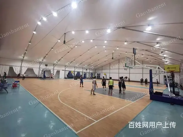 定制体育场馆篷房 篮球场游泳馆大棚 大型户外赛事活 - 图片 1