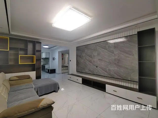 凌河湾御景苑电梯5楼，91平，精装修拎包入住，家具家电齐全， - 图片 1