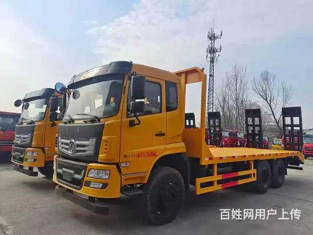 东风后双桥平板车 短板长板矮板厂家均可定制价格便宜 - 图片 4