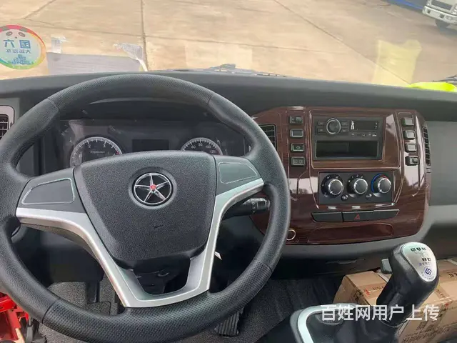 小黄牌大运平板车价格 拖小型挖机叉车收割机运输车 - 图片 9