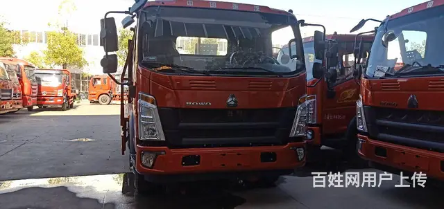 国六 上蓝牌重汽平板车 拖75挖机90拖板车 现车 - 图片 4