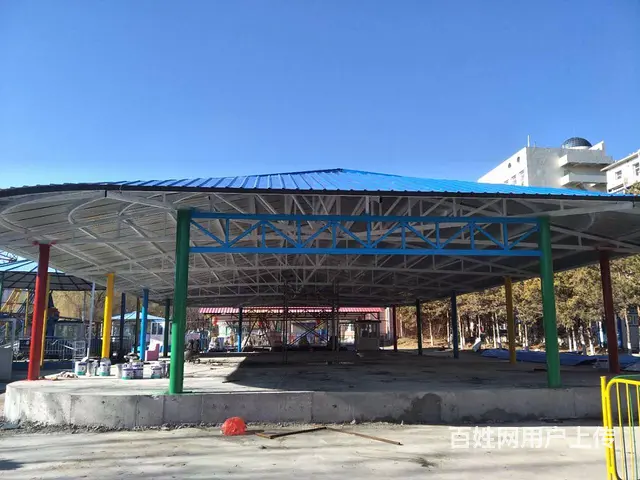 长春北腾钢结构，彩钢房，钢结构安装，球形网架 - 图片 2