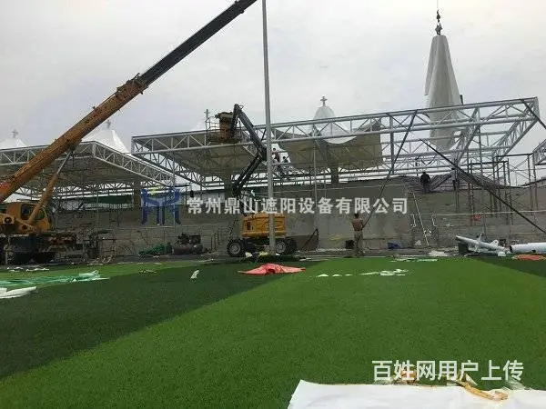 溧阳膜结构公司生产膜结构建筑膜结构雨棚 景观膜结构 - 图片 11