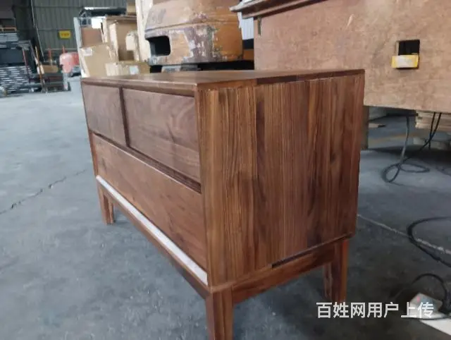 源氏木语胡桃木抽屉柜 - 图片 3