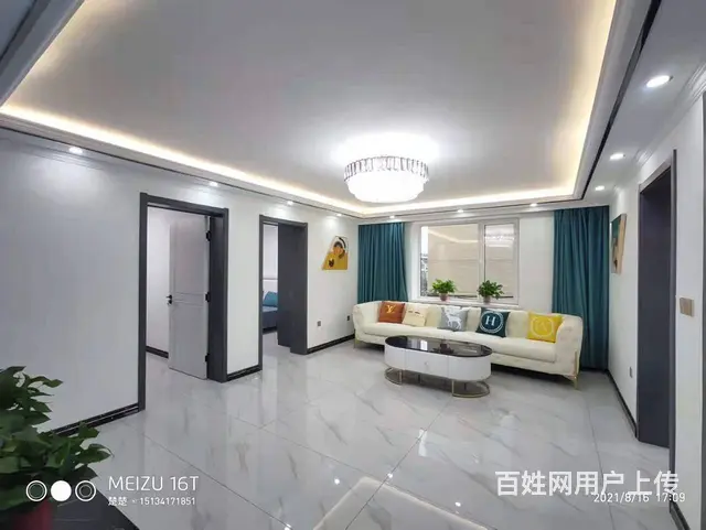 晟丽花园B区5楼106平锦州乐南北通精装地暖带家具可贷款！ - 图片 1