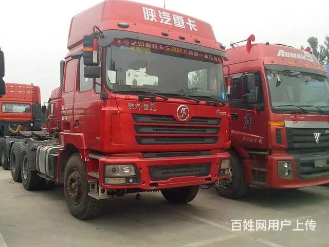 陕汽德龙半挂二手货车牵引车 - 图片 1