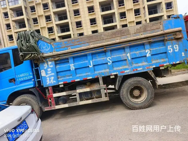 21年4月三环十通四米五单桥自卸车 精品车况 - 图片 3