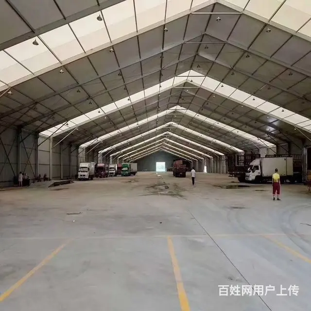 装配式篷房物流仓储大棚大跨度铝合金煤棚篷房生产厂家 - 图片 1