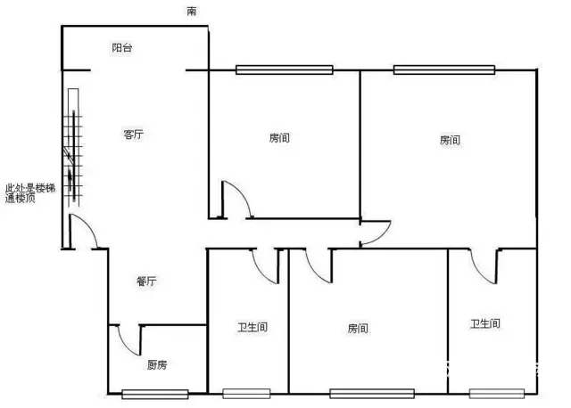 翠华豪苑 3室2厅110m?家私电全齐 中间楼层 - 图片 9