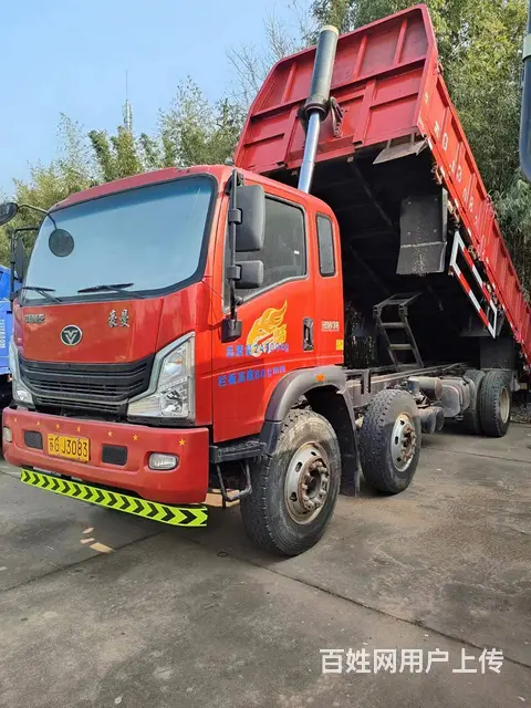 21年重汽豪曼6.8米栏板自卸车220马力车况精品 - 图片 1
