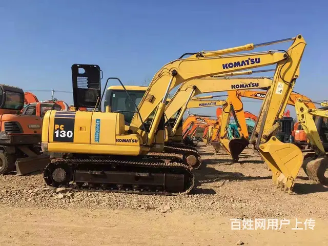 个人一手小松130二手挖掘机手续全全国包送质保一年 - 图片 1