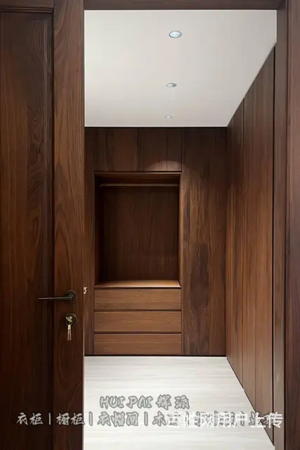 长沙整房整屋实木家具,实木衣帽间,鞋柜订做绿色建材 - 图片 7