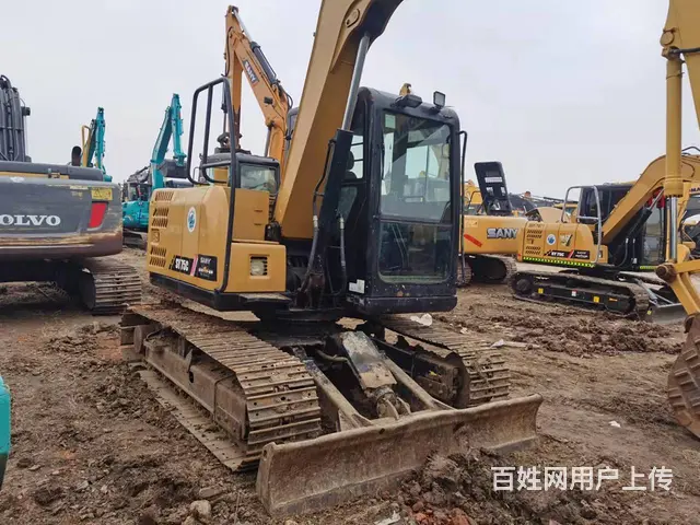 原版原样三一75二手挖掘机一颗螺丝没动过手续齐全 - 图片 3