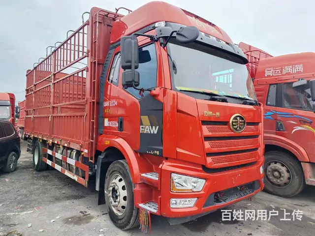 出售二手6.8米高栏解放J6L国六带液缓260马力 - 图片 1
