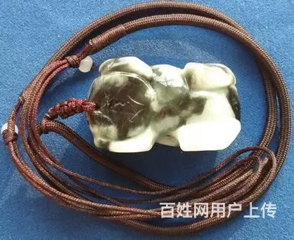 翡翠A货貔貅吊坠挂件 - 图片 2