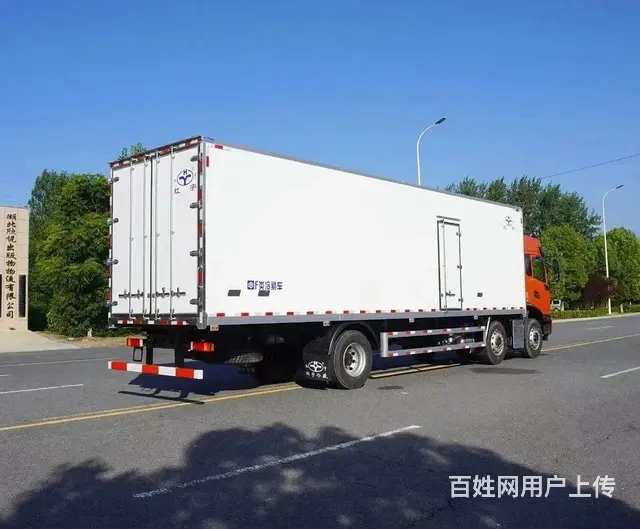 虹宇厂家直销东风小三轴9.6米冷藏车 现车低价 - 图片 7