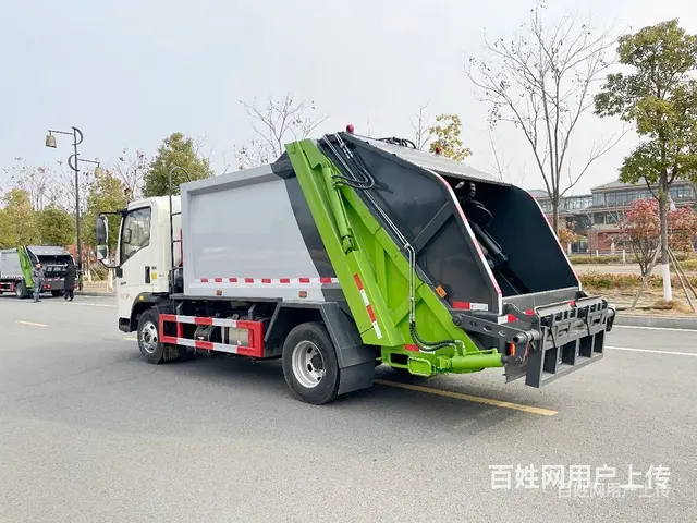 豪沃6方国六压缩垃圾车  多少钱一辆 - 图片 5