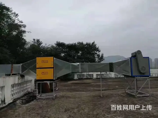 横琴排油烟风机油烟管道制作炭火烤肉店下排烟设计安装 - 图片 4