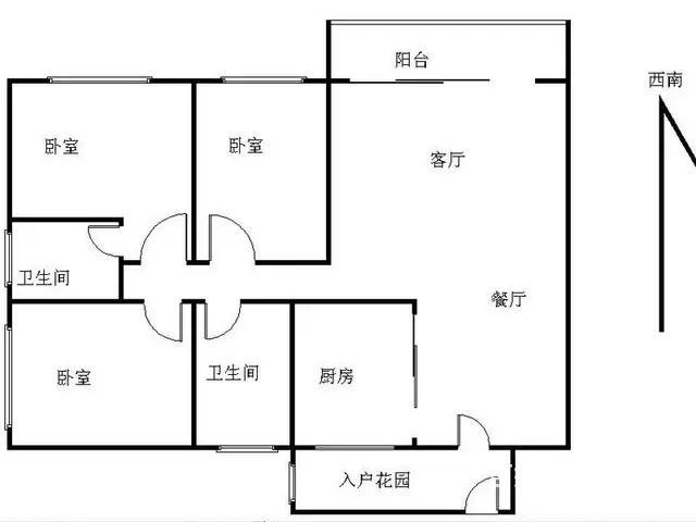 御景国际 3室2厅130.8m?整租 - 图片 9