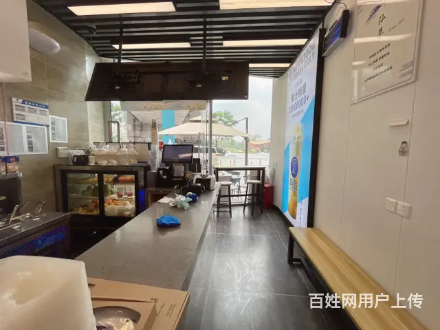 XSY 茶店子地铁口年销120万品牌奶茶店转让 - 图片 3