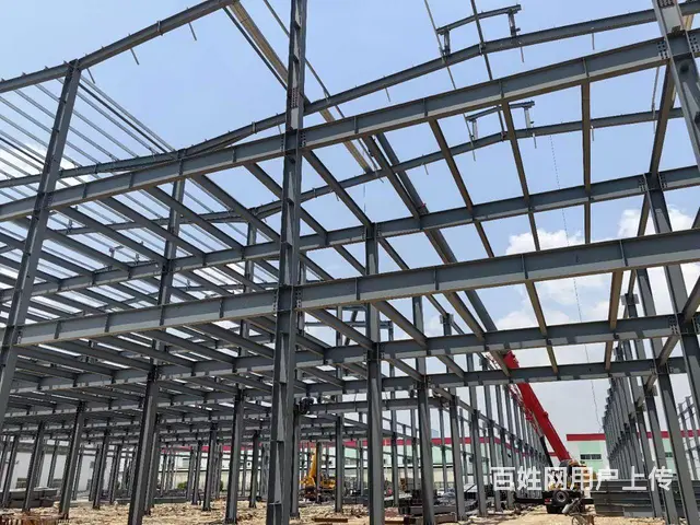 宝塔新旧钢结构厂房加工制作翻新定制 - 图片