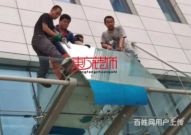 淄博拆玻璃拆除玻璃安装玻璃高空换玻璃幕墙改造开窗户 - 图片 7
