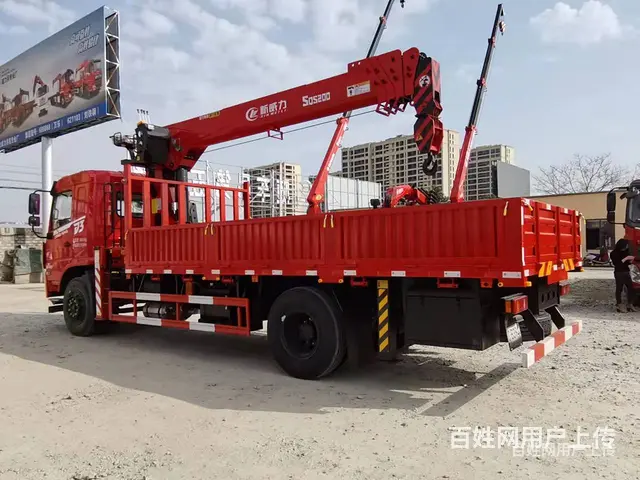 东风单桥10吨随车吊 厂家定制吊机随意配 - 图片 5