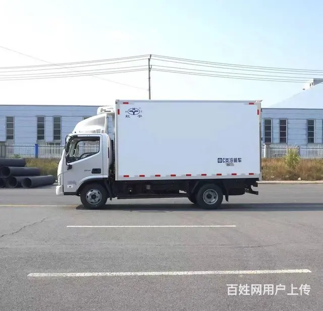 福田欧马可蓝牌160马力冷藏车生鲜冷冻食品冷链车 - 图片 8