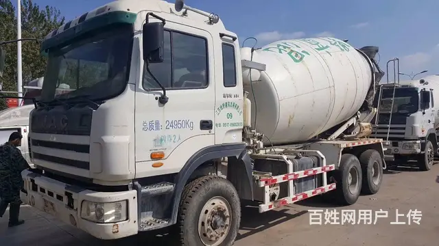 江淮豪沃13年6月份车，前2后八搅拌罐，12方 - 图片 3